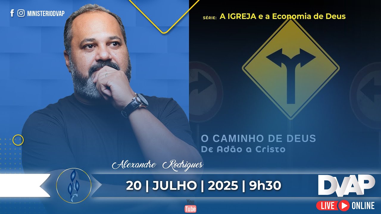 LIVE#D058/2025 - O caminho de Deus