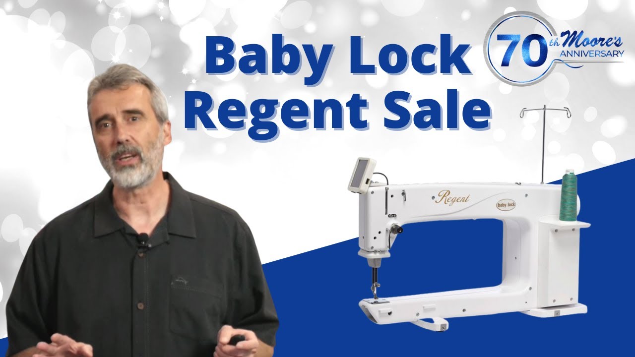 Baby lock Regent Sit Down Long arm Quilter