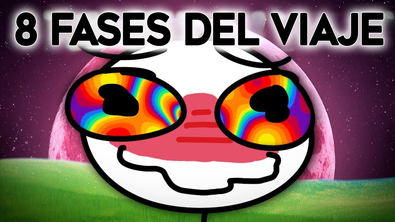 Las 8 Fases de un Viaje de Hongos