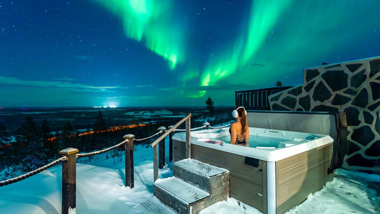 LEVIN IGLUT | Most Epic Glass Igloo Hotel in Lapland (Full Tour in 4K)