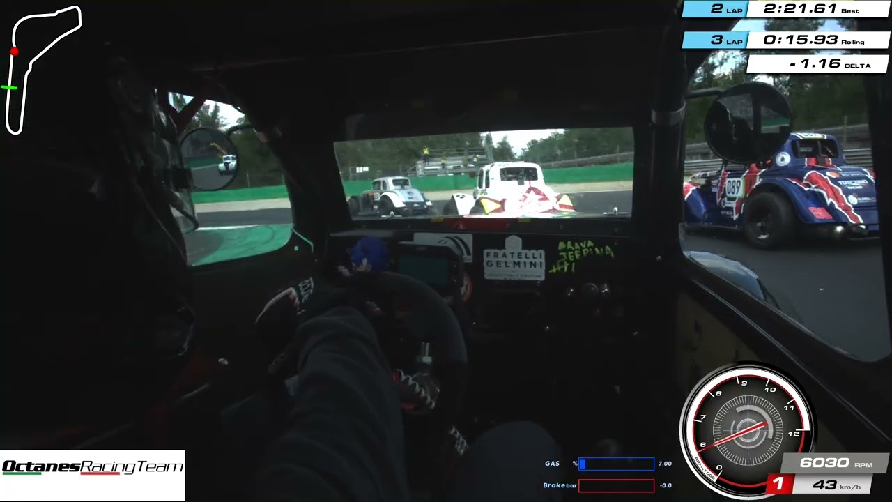 Monza Legend Cars – Battaglia epica con Naska e Bollini | On Board Gara 3 integrale