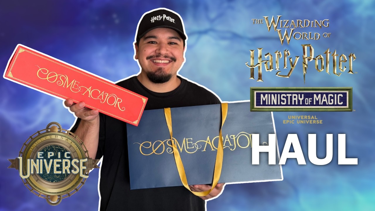 EPIC UNIVERSE MINISTRY OF MAGIC HAUL
