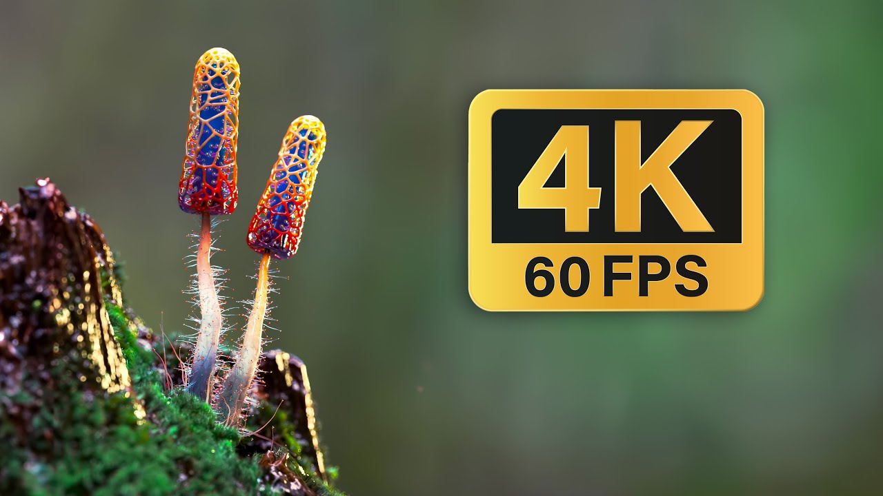 Mushroom of Paradise 1/3 - 4K 60 FPS