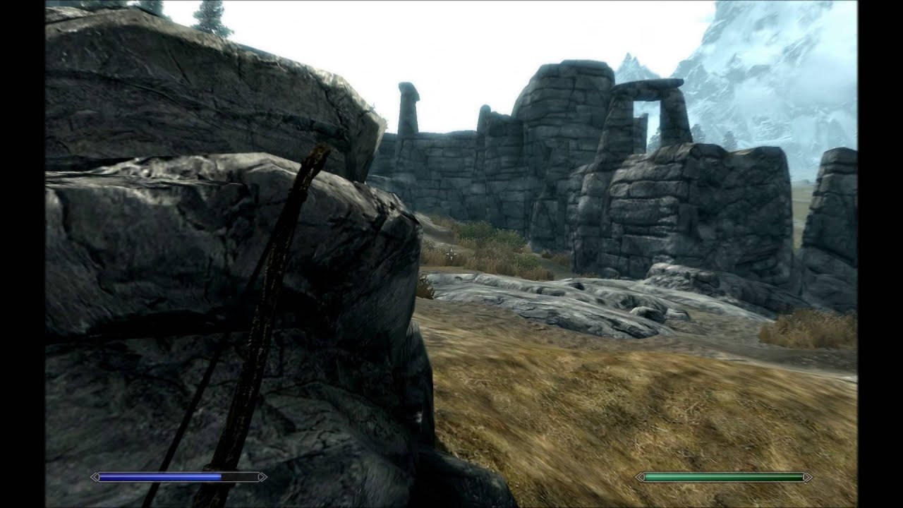 Skyrim w Immersive HUD