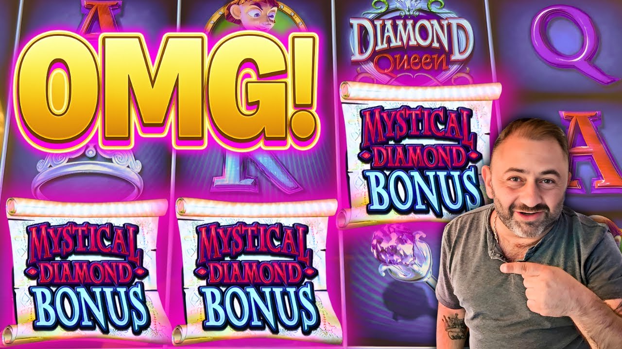 😲OMG MASSIVE JACKPOT $200 MAX BET ON DIAMOND QUEEN