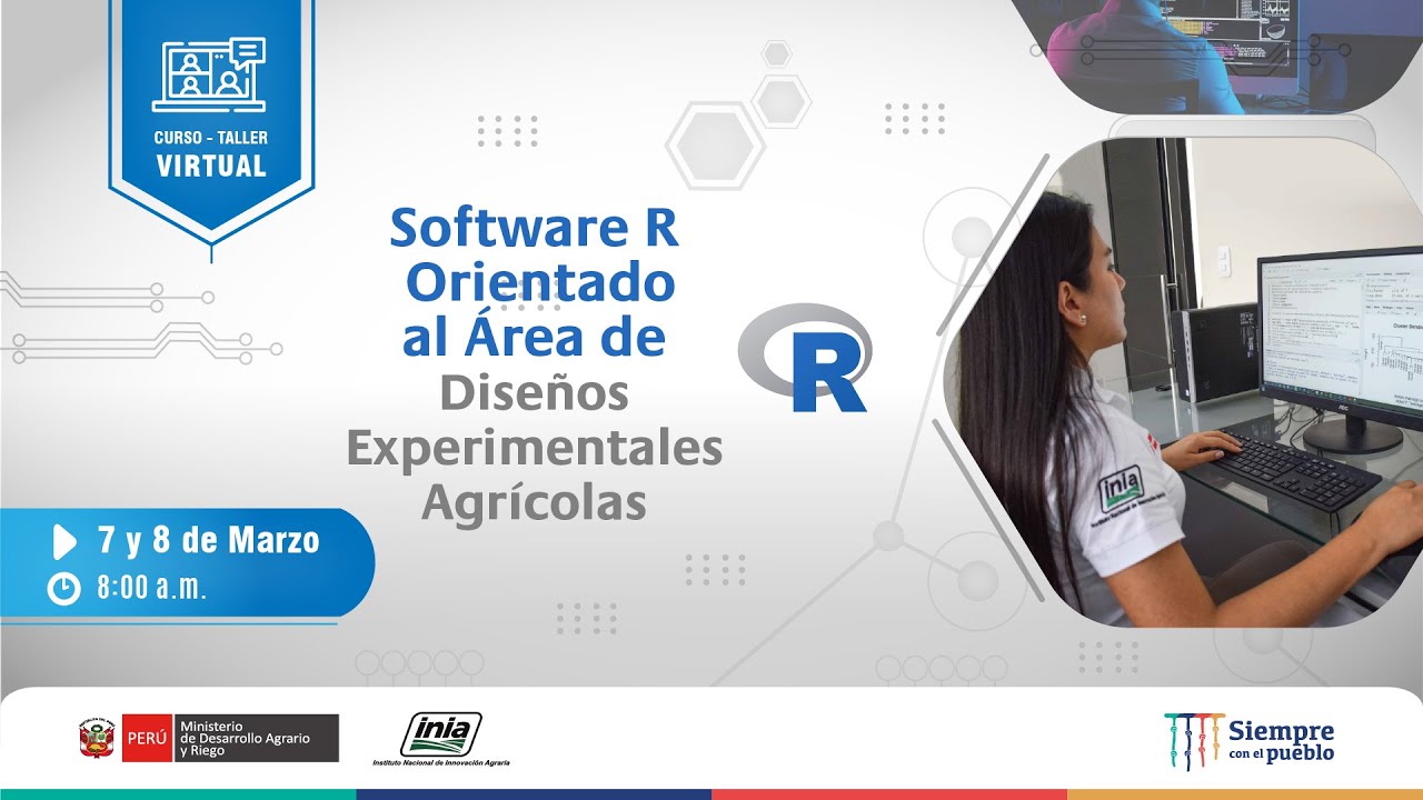 “Software R orientado al área de diseños experimentales agrícolas”.