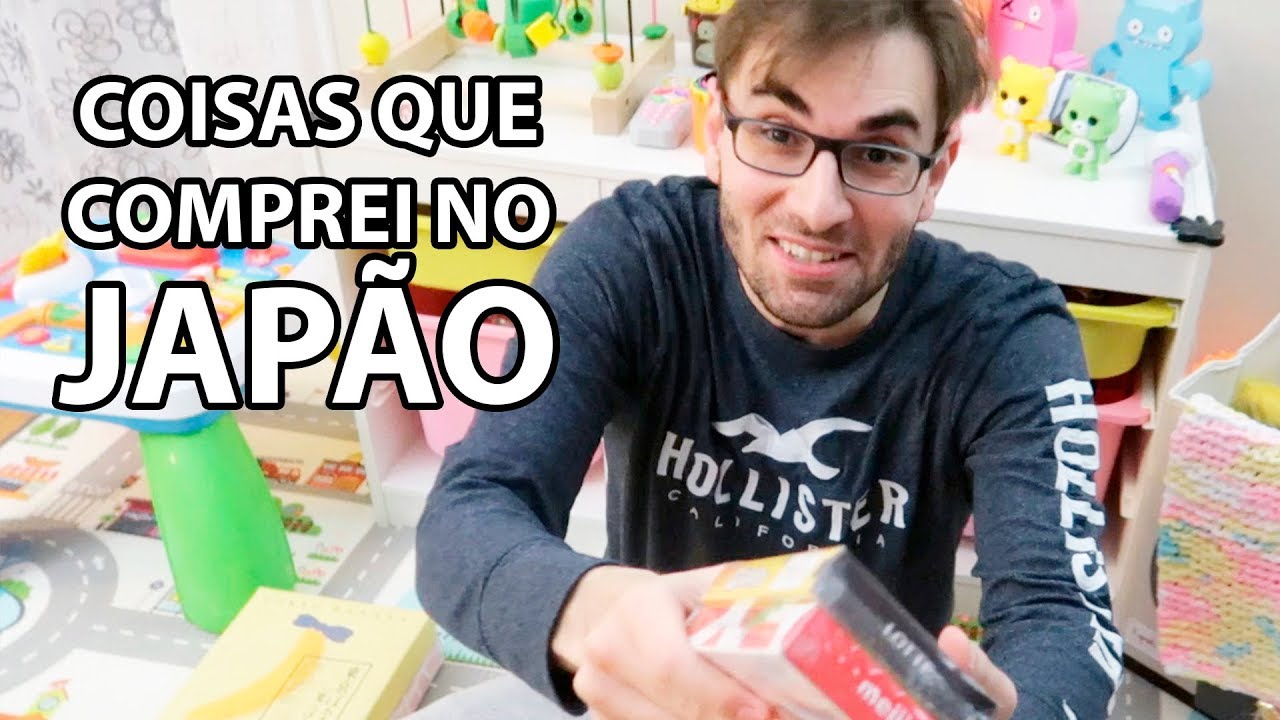 AS COISAS QUE EU TROUXE DO JAPÃO!