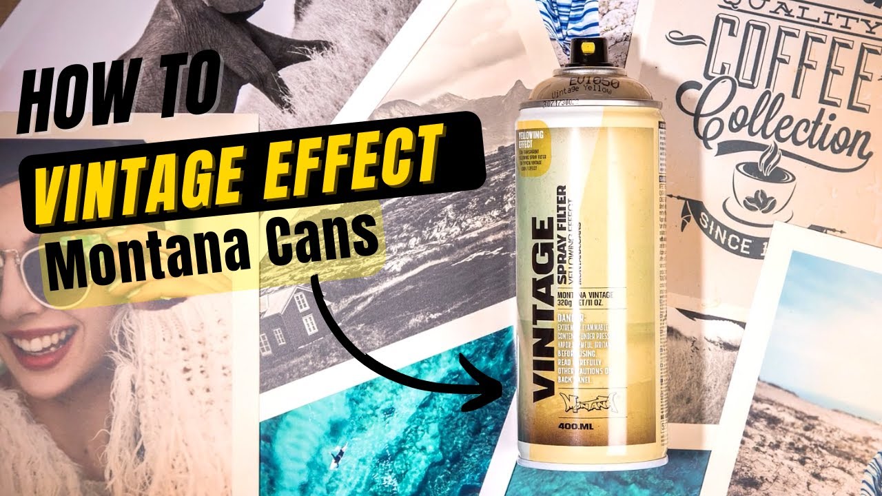 Montana VINTAGE EFFECT Spray: How to use, Tips & Tutorial