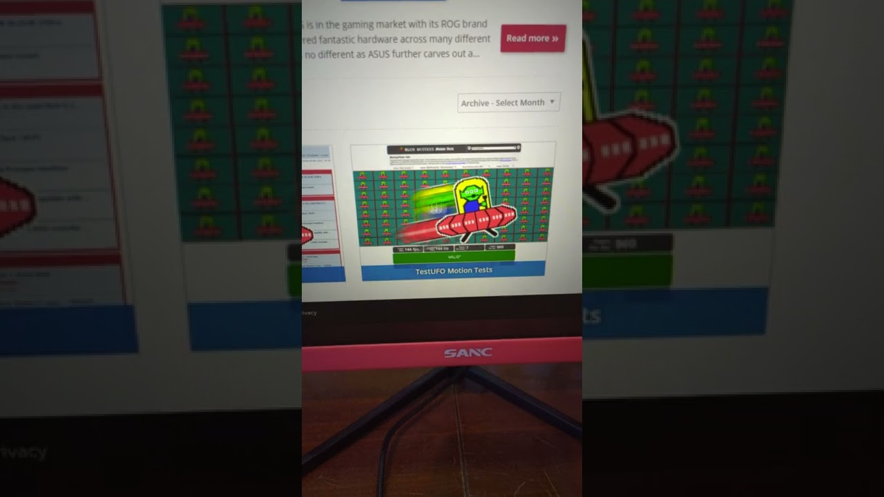 Как проверить время отклика монитора? 😲