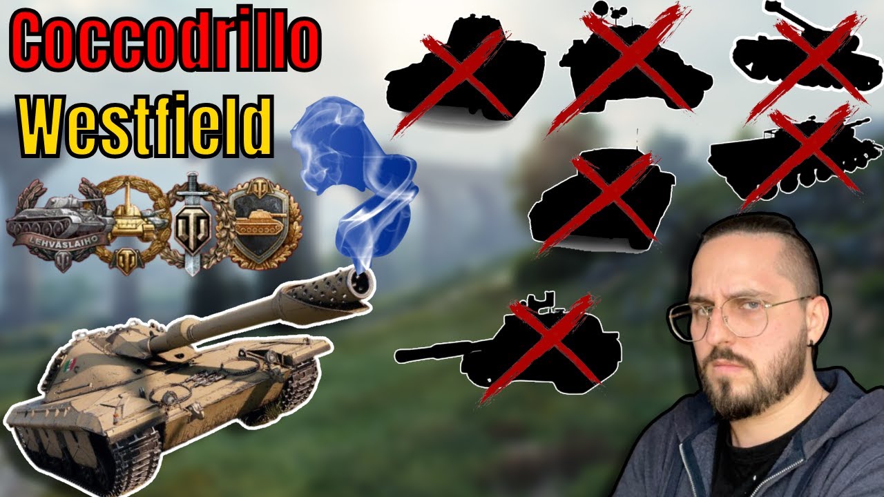 Cocodrillo bez spiny 🐊 | World of Tanks Westfield 7K+ DAMAGE Udana bitwa + wiele medali 🏅