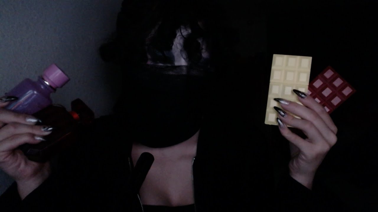 My Perfume Collection | ASMR | Tapping Sounds | Goth ASMR |