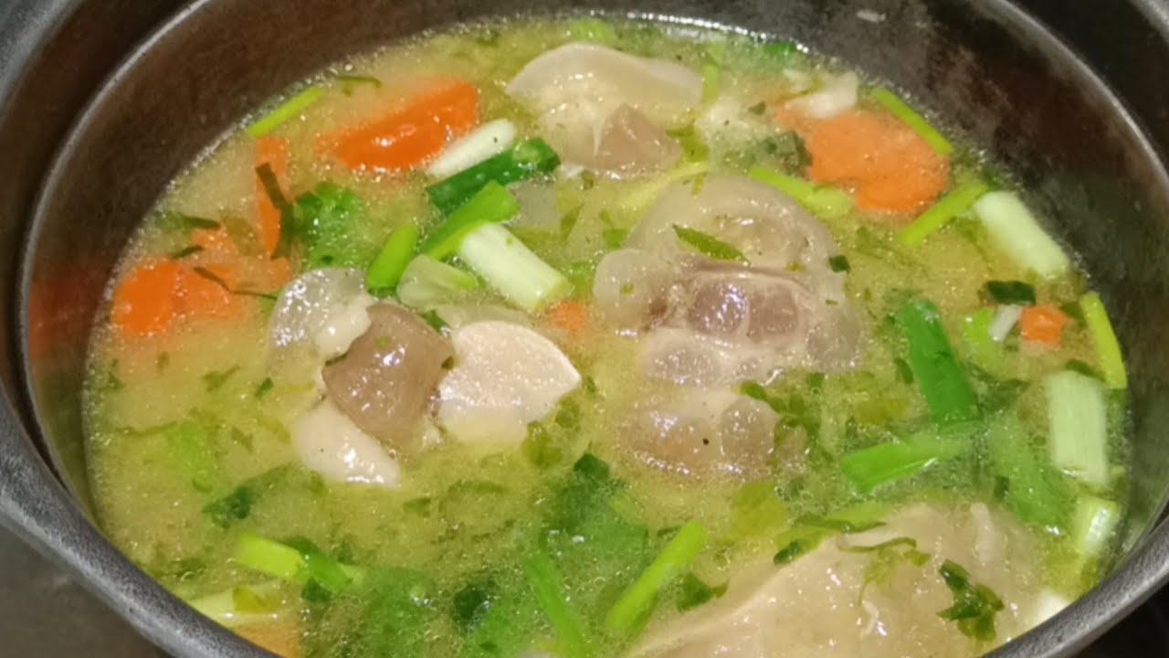 RESEP SOP KAKI SAPI , RESEP SOP SEDERHANA, DENGKUL KUAH BENING BIKIN NAGIH 