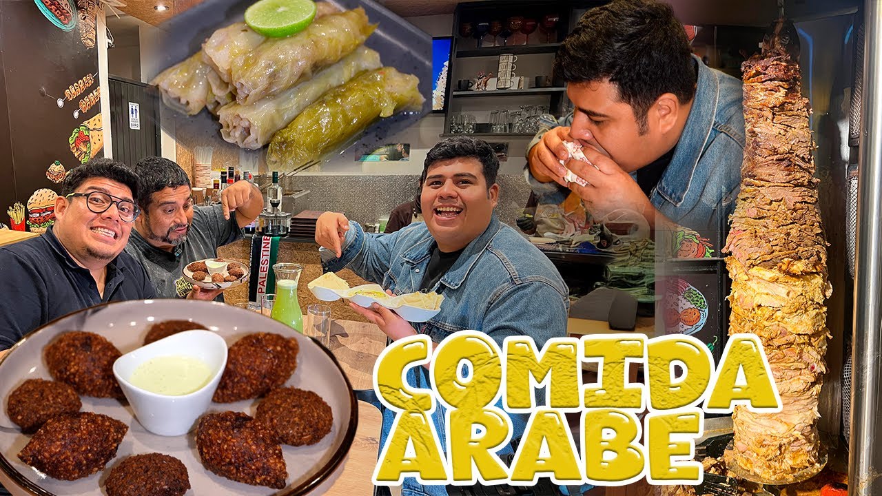 Shawarma con corazón limeño:Comida árabe en V.E.S FT ‪@ElCamaleonoficial‬ ‪@cocinandoconelgordito‬