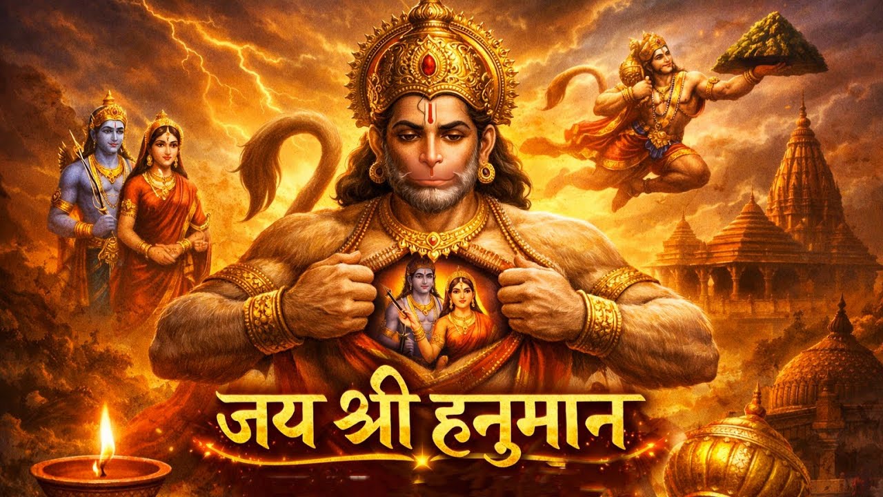 Jai Hanuman | Ultimate Devotional Song | Feel the Divine Power #JaiHanuman #Bajrangbali #Hanuman