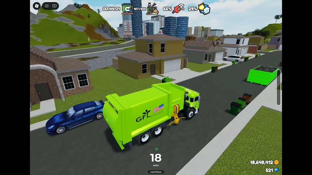 GFL Environmental Peterbilt 320 New Way Sidewinder