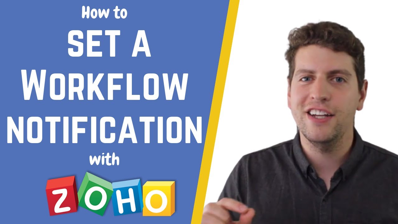 Creating a Workflow Notification with Zoho