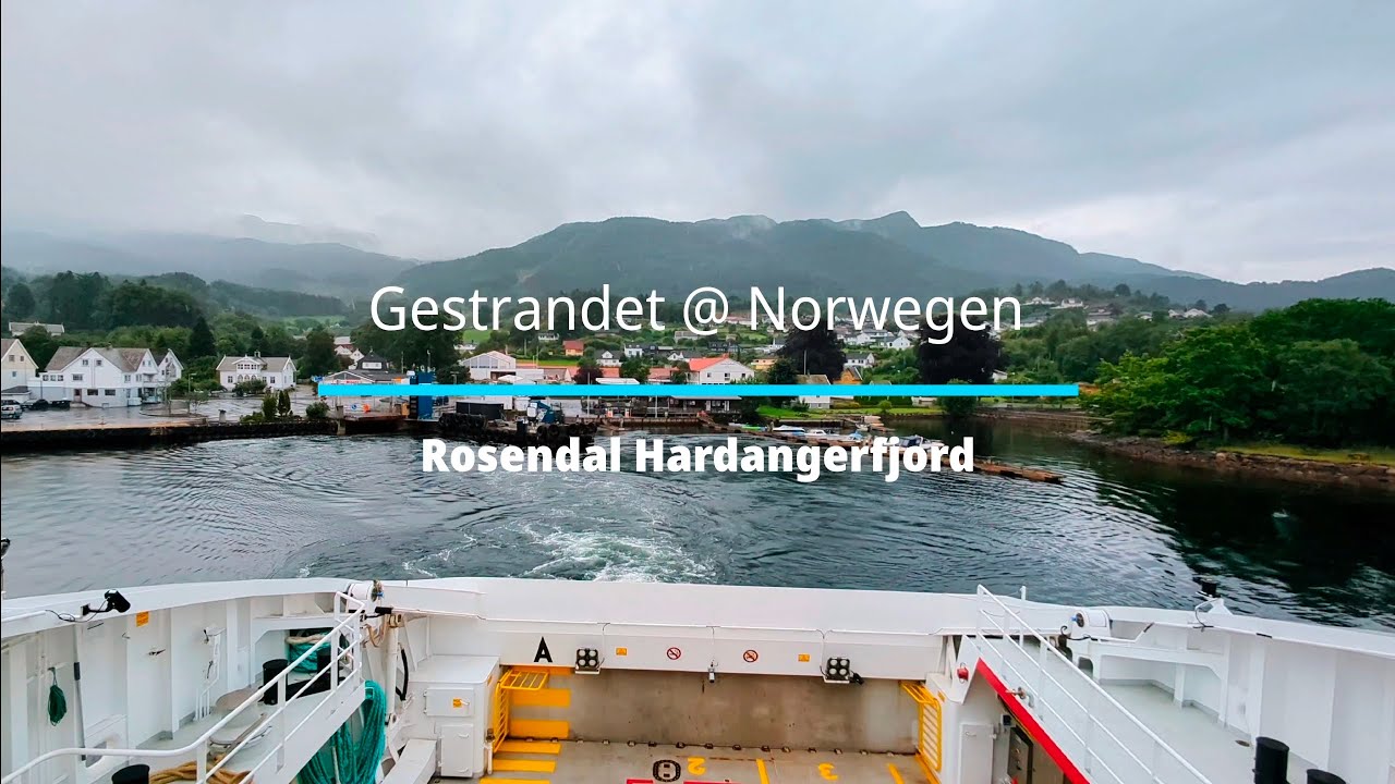Gestrandet @ Rosendal Hardangerfjord Norwegen / Teil 5