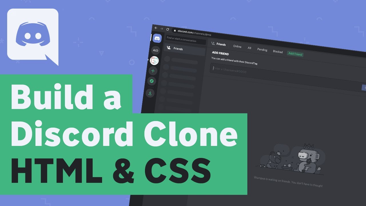 Build a Discord UI clone (HTML & CSS tutorial) | Part 2