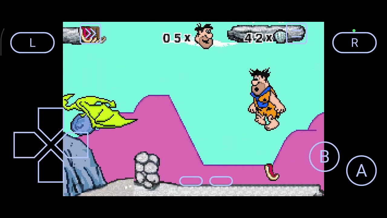 Los picapiedra para Game boy advance 