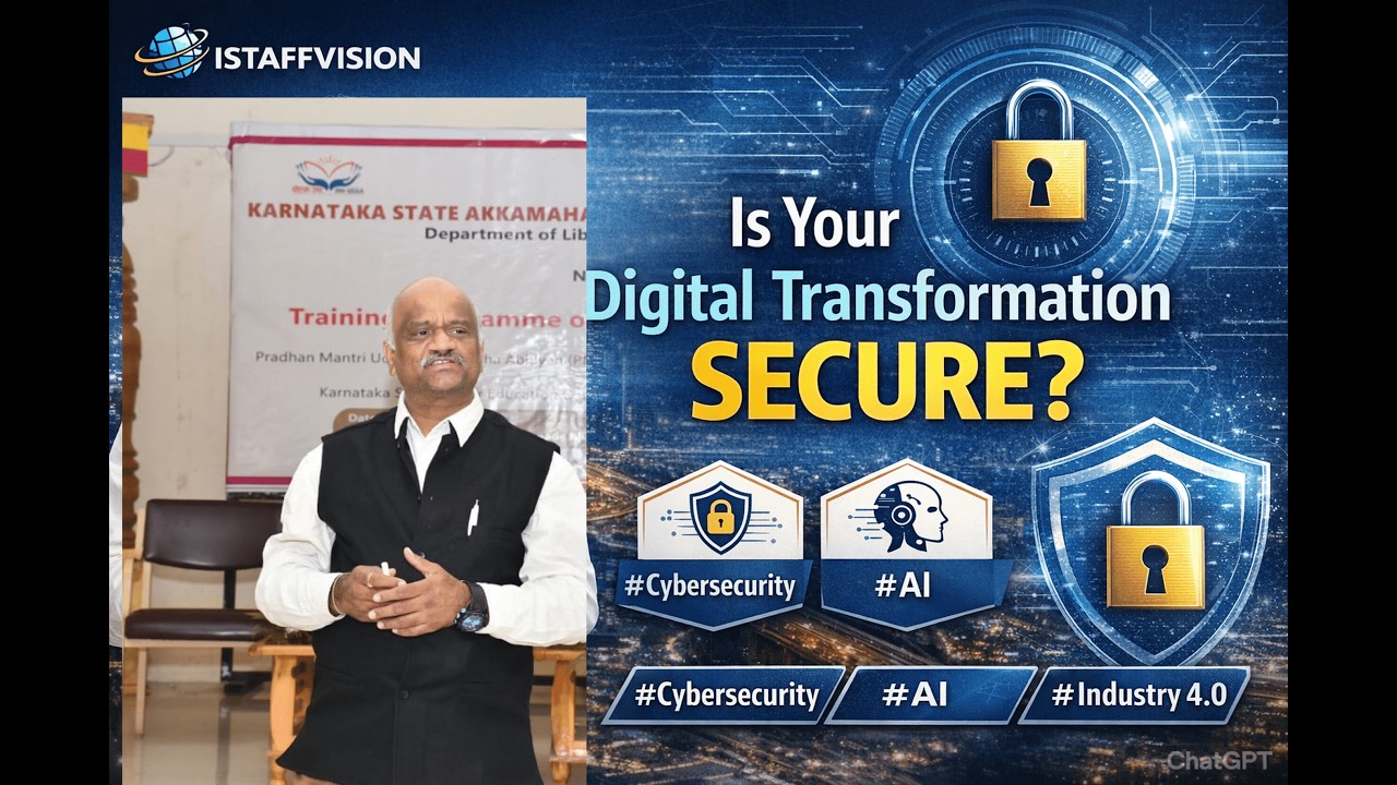 Digital Transformation Without Security Is a Risk | Welcome to ISTAFFVISION