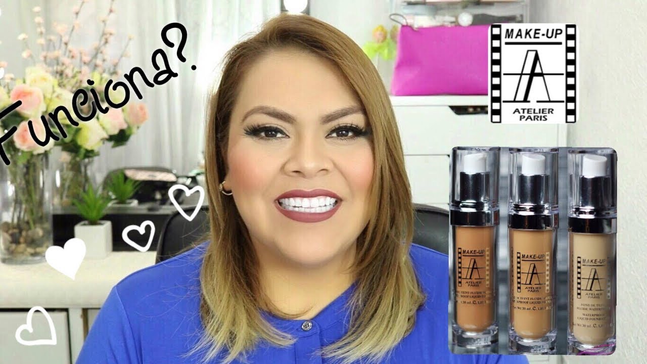 Atelier: Waterproof Liquid Foundation - Funciona? | Hilda Portillo