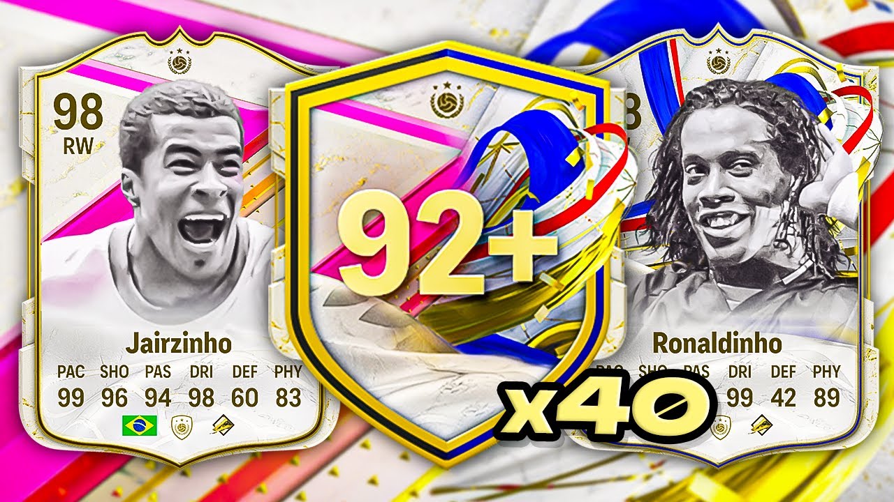 40x 92+ FUTTIES ICON PACKS! 🤯 FC 24 Ultimate Team