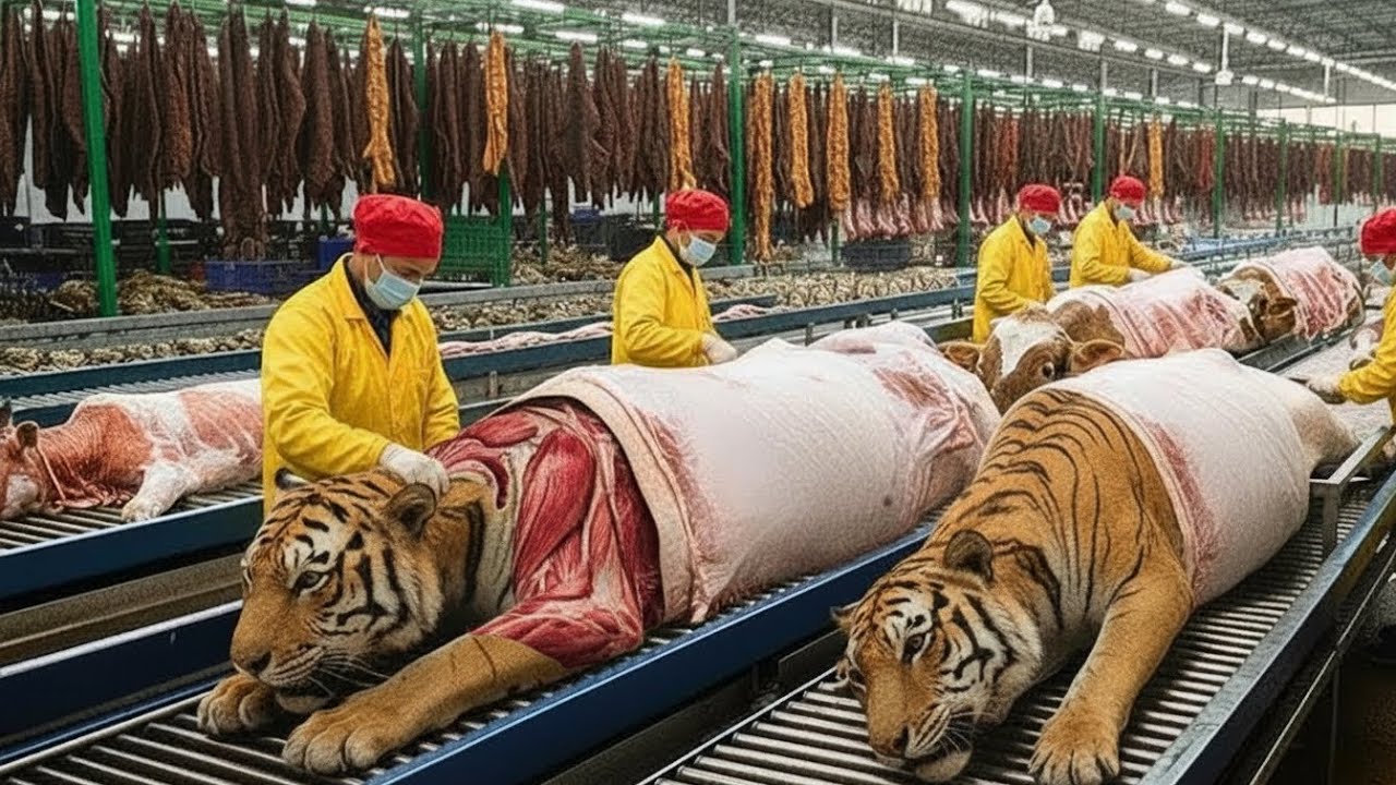 Inside the Tiger Leather Factory – Full Process How Million-Dollar Items Are Made