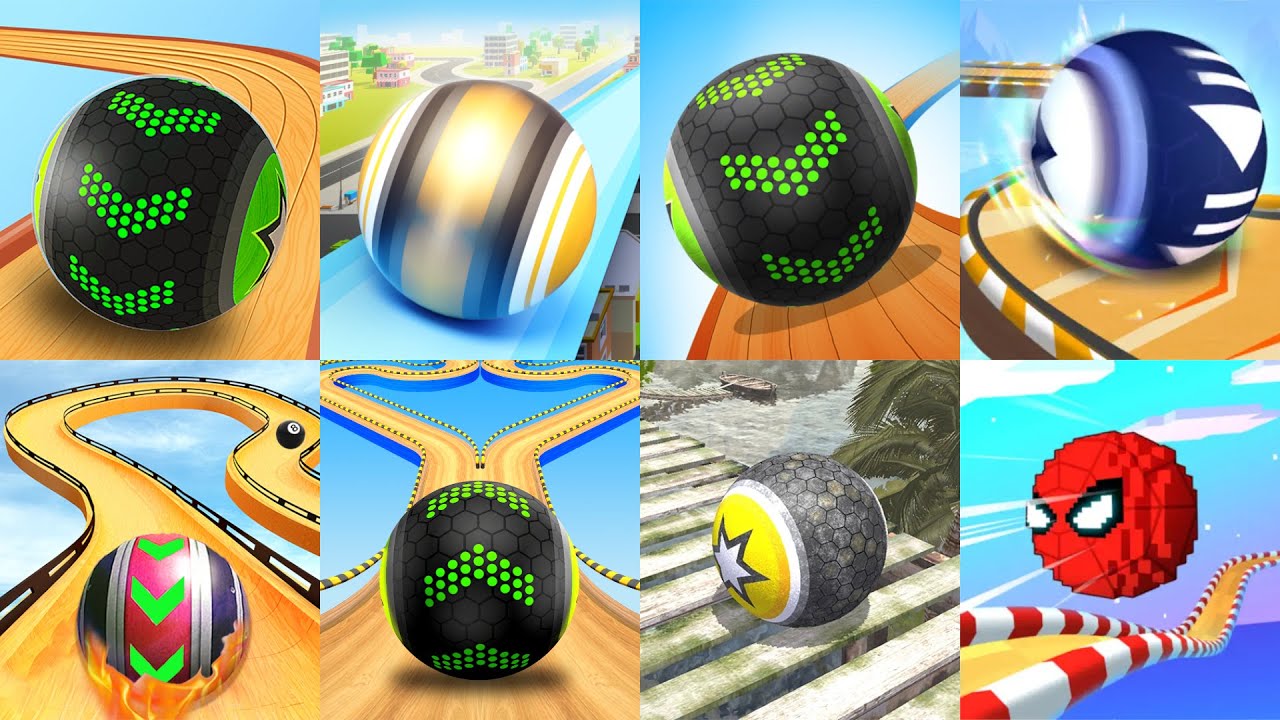 Going Balls Vs Sky Rolling Ball 3D, Action Balls, Fly Ball, Rollance Adventure Balls, Sky Escape