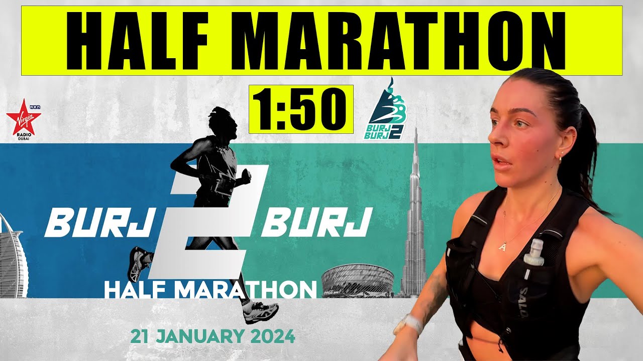 Dubai Half Marathon: 1 Hour 50 Minutes - My Tips and Tricks For Getting Faster -  (Pace 5:16 P/KM)