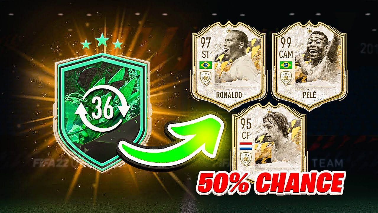 FIFA 22 Guaranteed 94+ Icon Moments Player Pick Packs!