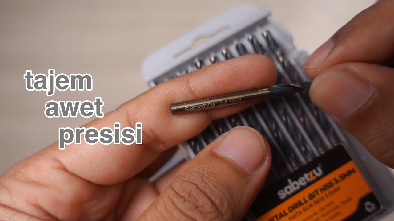 mata bor sebagus ini kok bisa y harganya murah??!! - SABETZU HSS METAL DRILL BIT, auto rekomended 👍👍