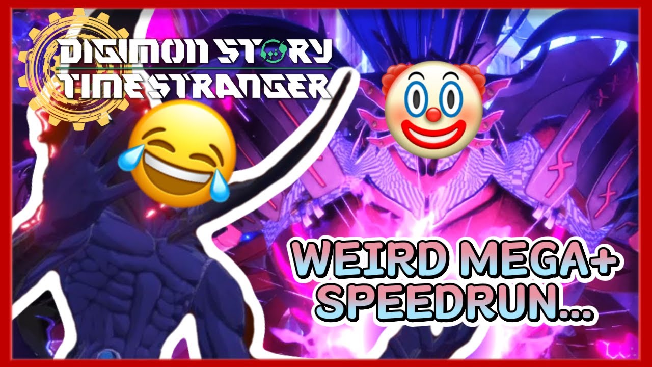 MEGA+ CHRONOMON SPEEDRUN IS KINDA WEIRD.........? #digimonstorytimestranger