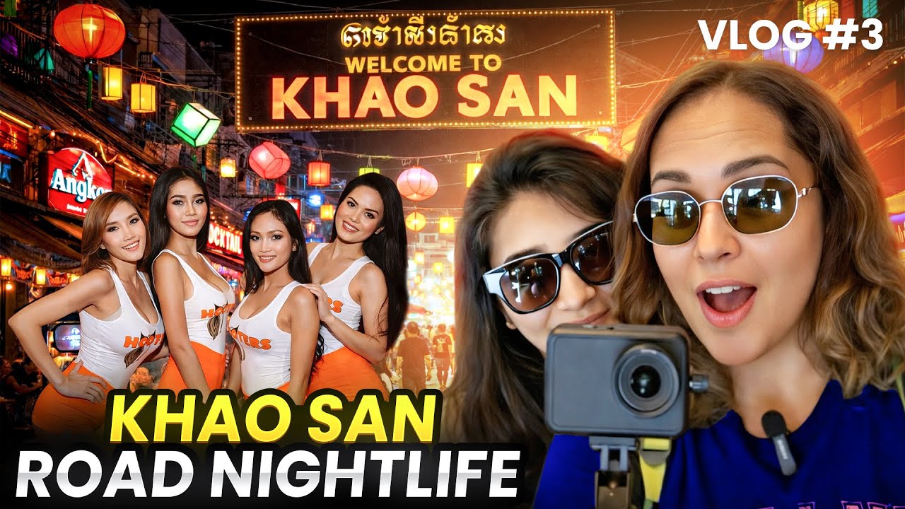 Thailand’s biggest market and khao san road Nightlife 🇹🇭