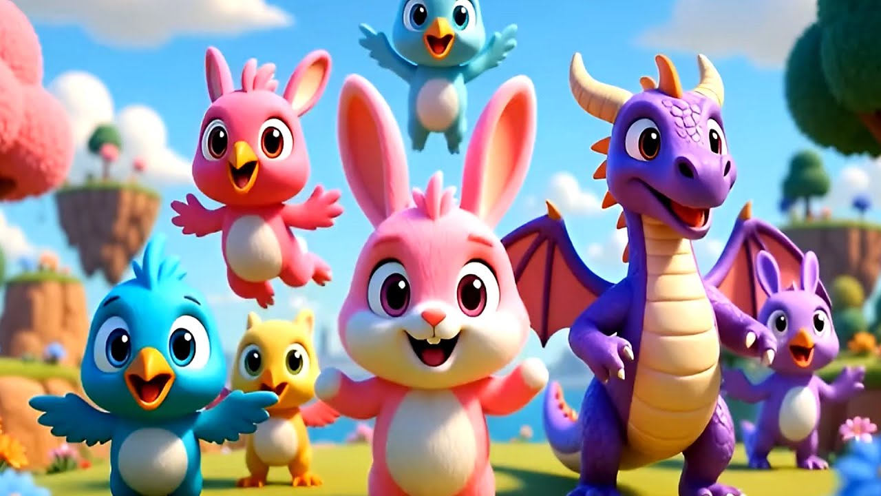 Animal Dance Party Loop – 10 Minutes Long Version