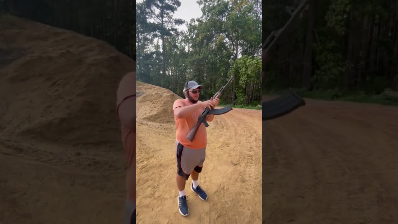Shooting a Century Arms VSKA ak.