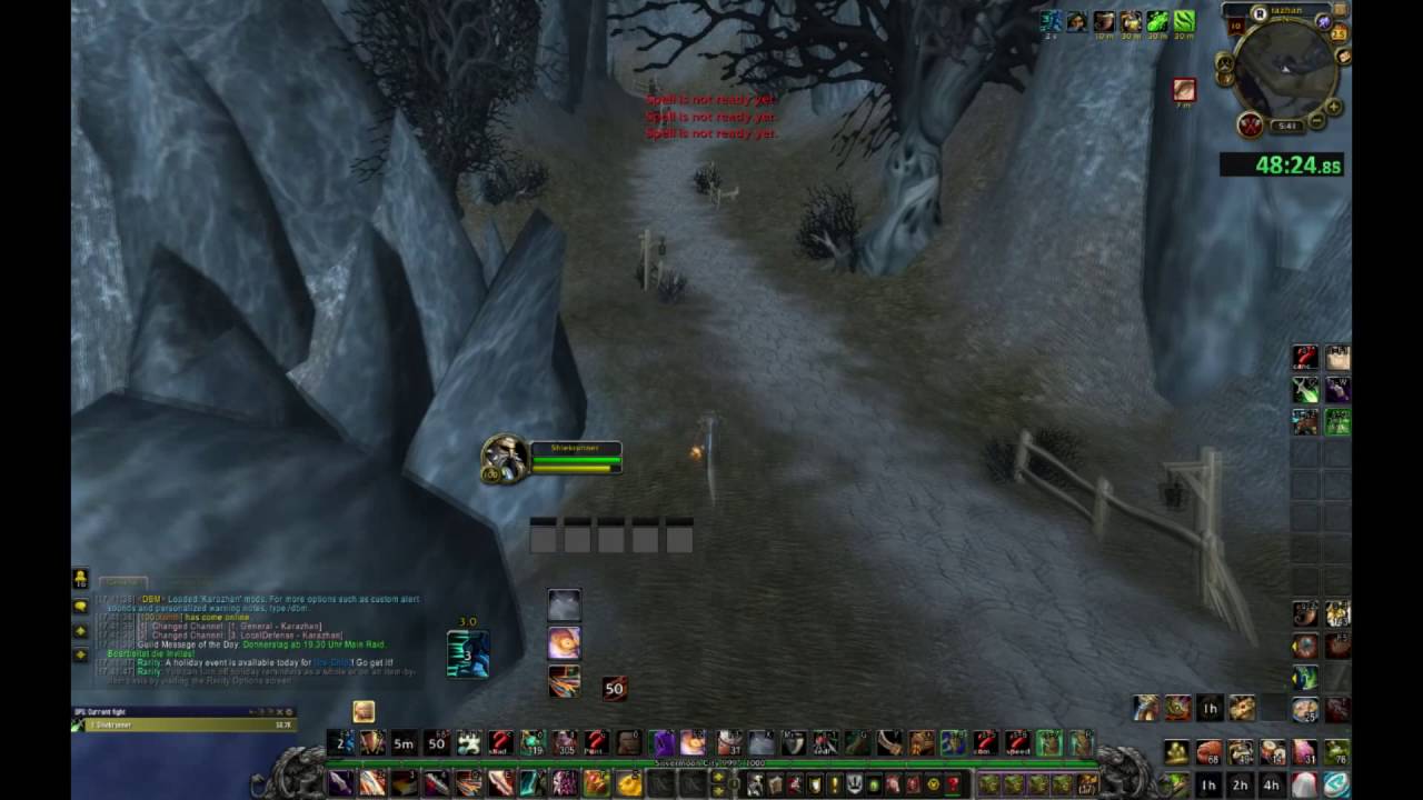 【WoD Patch 6..2】【Glitched】Karazhan Speedrun in 1:56 as 100 Rogue