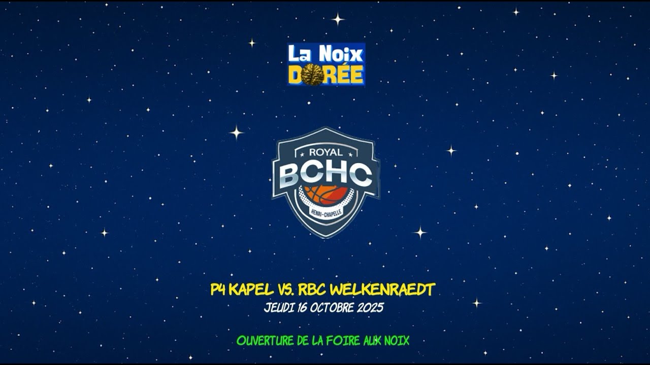 BCHC Wel avant match 16 10 2025