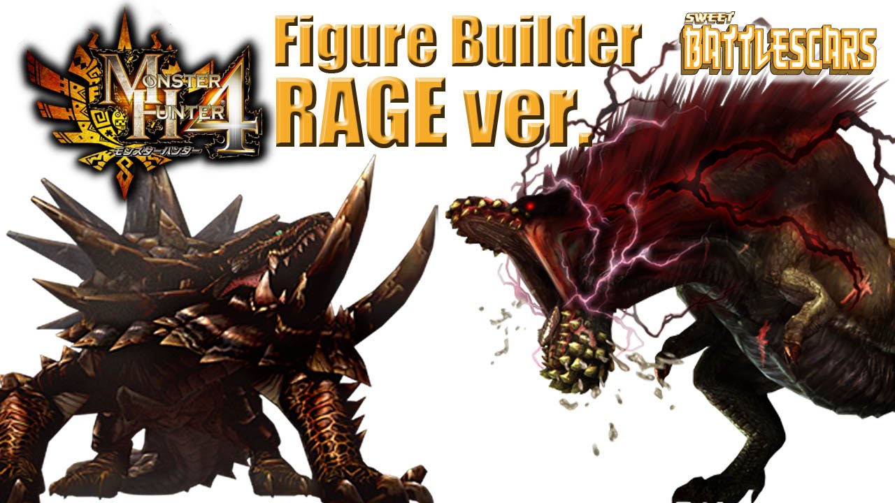 MONSTER HUNTER FIGURE BUILDER - RAGE VER. - UNBOXING