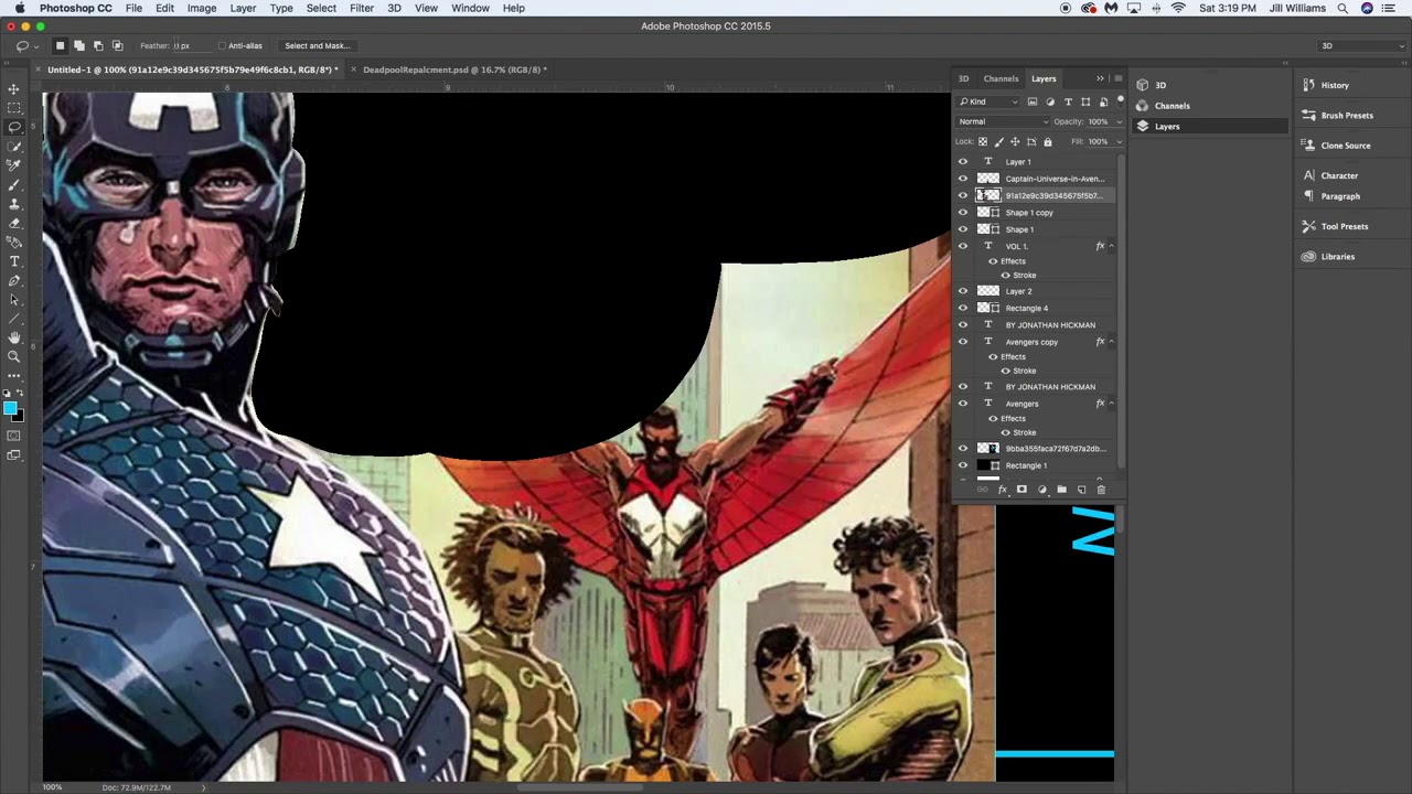 136: Custom Design Episode 1: Avengers by Hickman Dustjacket Vol 1