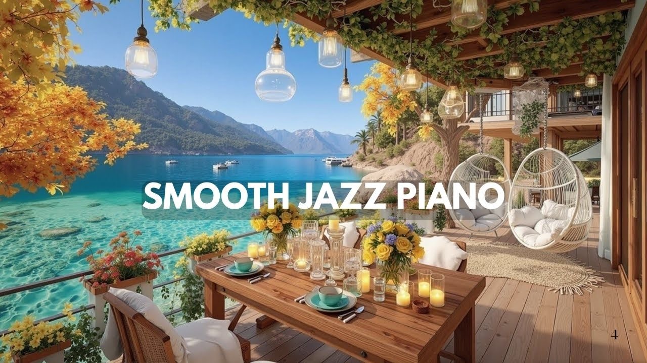 Ultimate Smooth Jazz Playlist: Осенняя прохлада, утреннее фортепиано и идеальная атмосфера кофейни