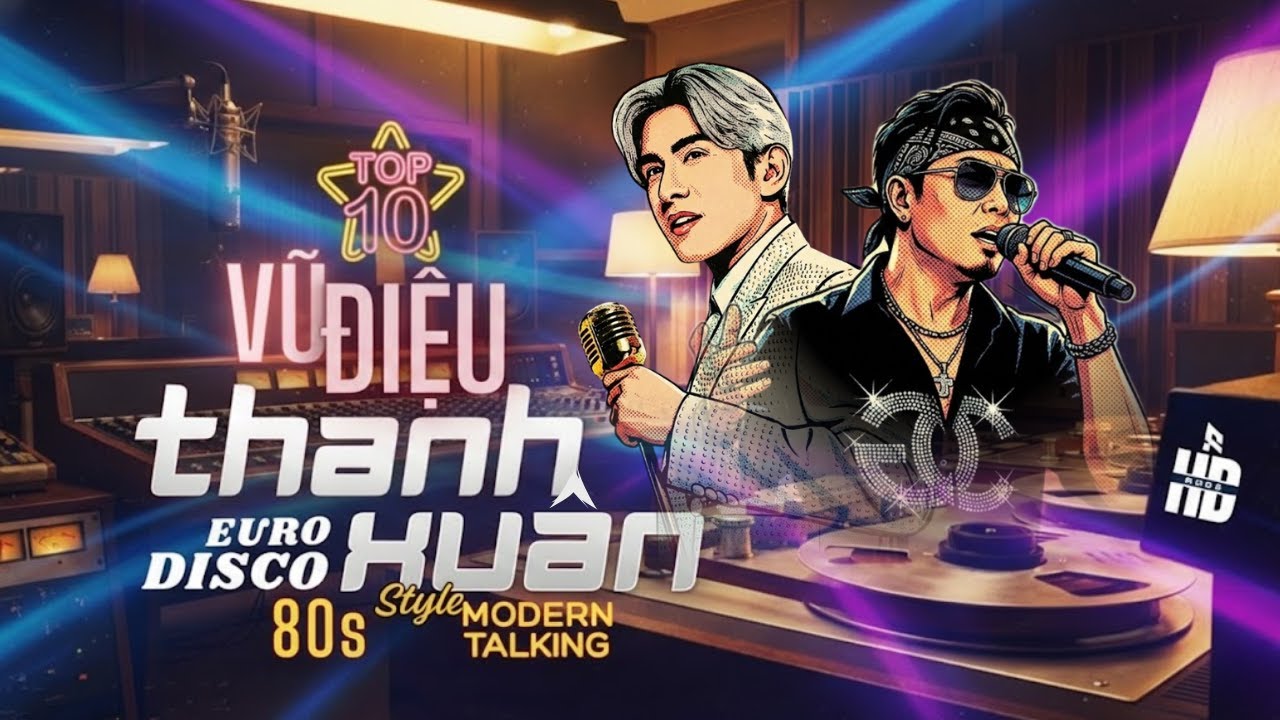 LIÊN KHÚC EURO DISCO 80s – Vũ Điệu Thanh Xuân | 10 Hit Nhạc Hoa Lời Việt – Modern Talking Style