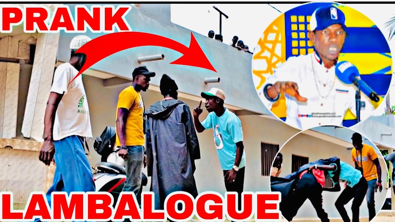 PRANK-avec Lambalogue (Dagua far si modou lo tè gnoune siteu lagnou faral )