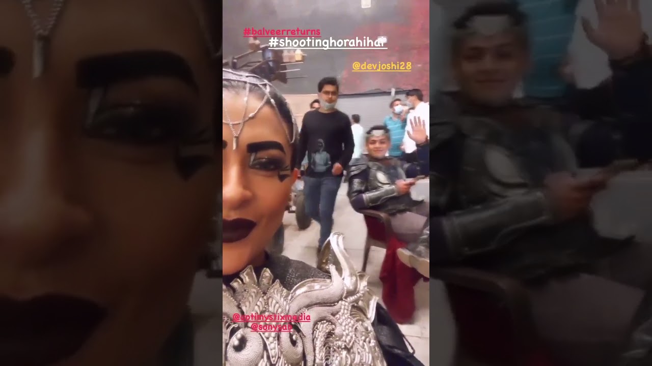 ye main ho aur ye baalveer hain aur eha shooting ho rahi hain #devjoshi28 #devjoshi #baalveerreturns