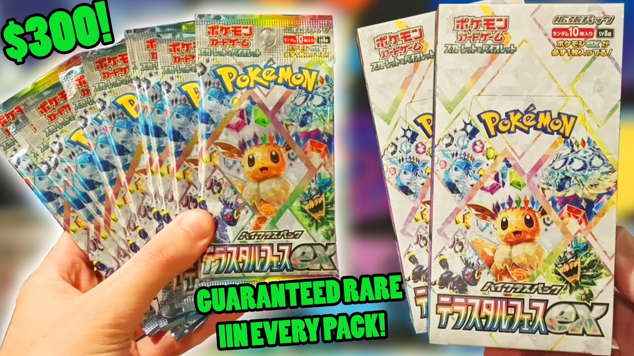 Opening Pokemon Japanese Prismatic Evolutions! (Terastal Festival)