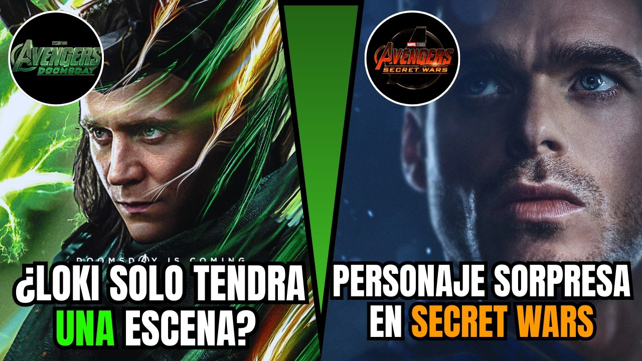 ¿LOKI SOLO TENDRÁ UNA ESCENA EN AVENGERS DOOMSDAY? / UN ETERNO ESTAR EN SECRET WARS