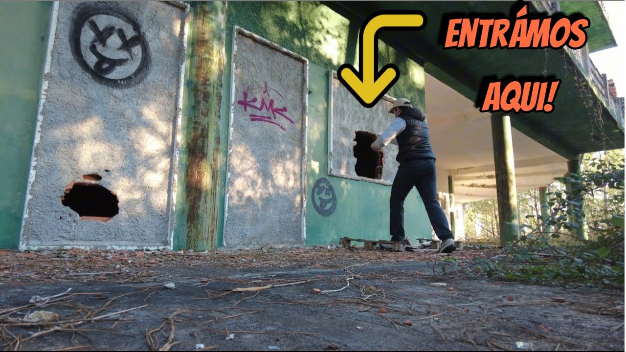 ENTRÁMOS NUM HOTEL ABANDONADO! ( Exploração Urbana )