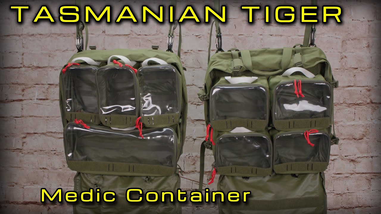 Tasmanian Tiger - Medic Container - Ist das schon zu groß?