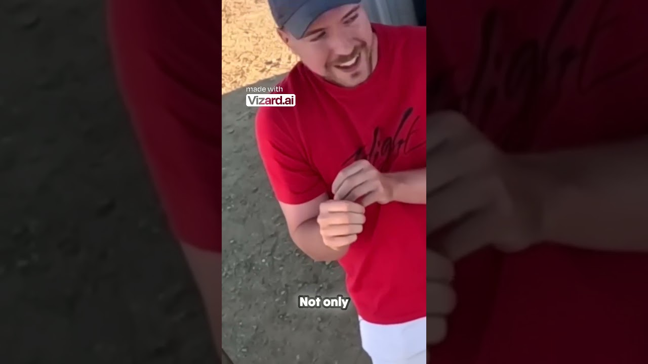 Mr.Beast.Explosive-proof $300_000 car survives blast