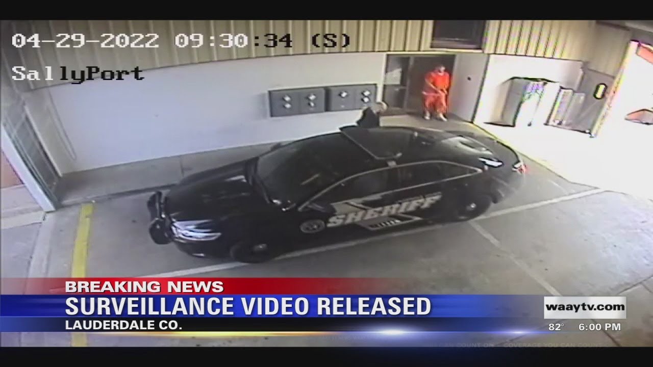 New surveillance footage of Vicky White, Casey White from Lauderdale County jail
