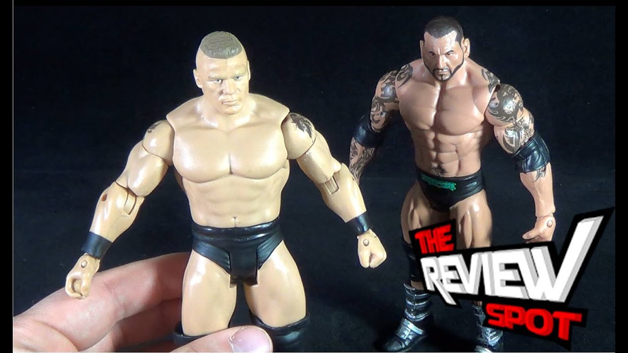Toy Spot - Mattel WWE Fantasy Matchup Brock Lesnar Vs Batista 2 Pack